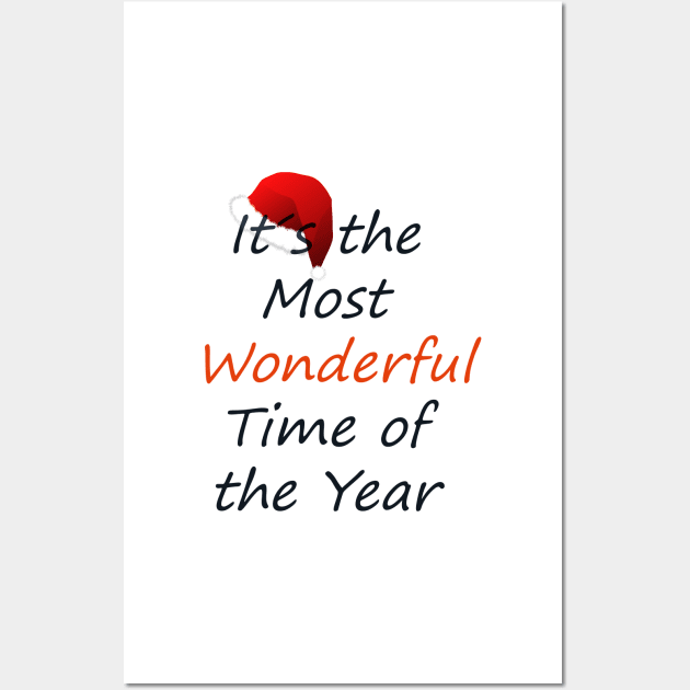 Most Wonderful Time of the Year Wall Art by M-Hutterer